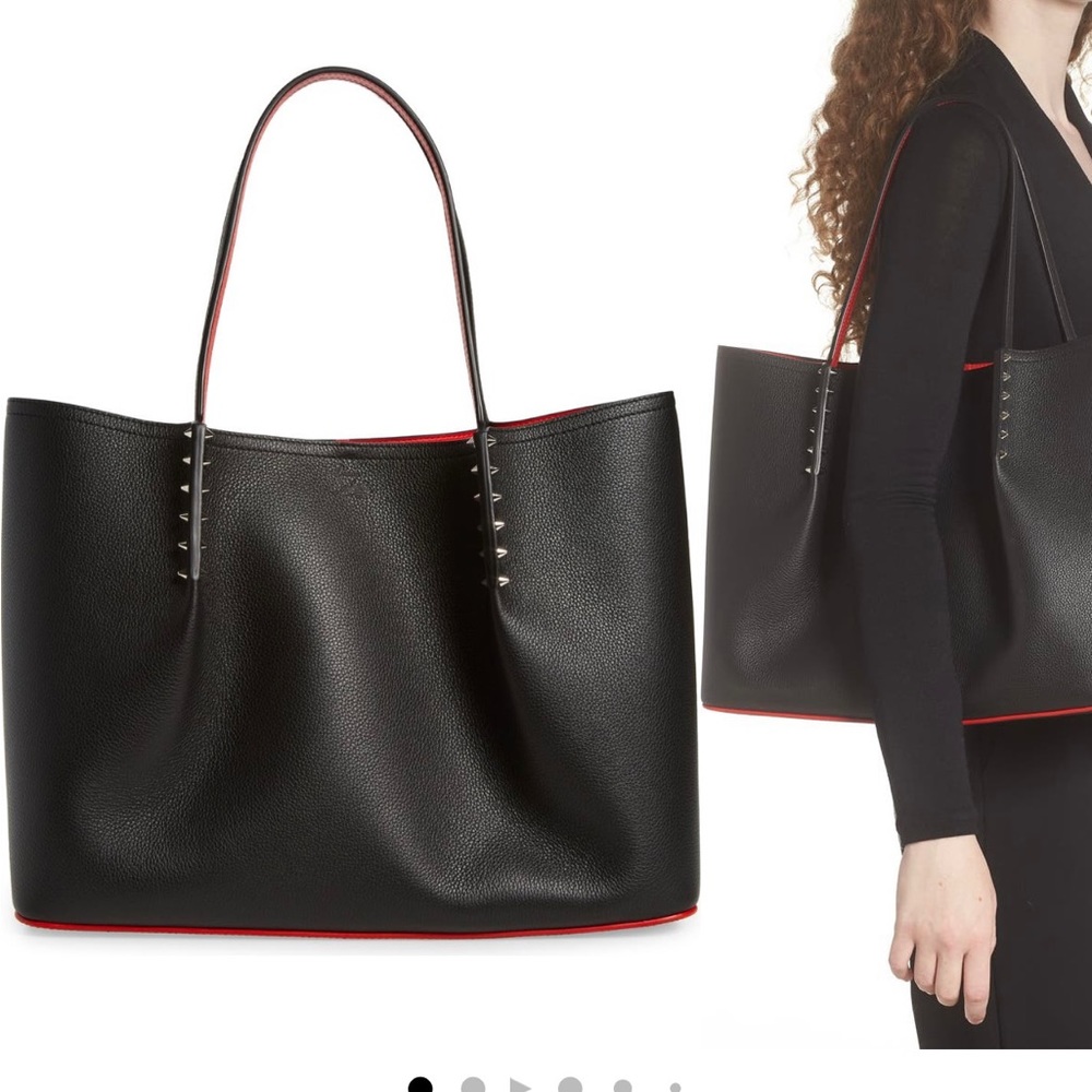 Christian Louboutin Large Leather Cabarock Tote Bag. Impeccable condition!